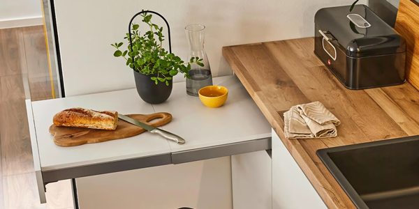 Стол Top Flex - выдвижная рабочая поверхность от Kesseböhmer Kessebohmer в Кемерове