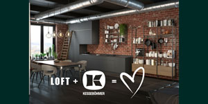 Лофт-кухня мечты: Kesseböhmer помогает реализовать нестандартные проекты Kessebohmer в Кемерове