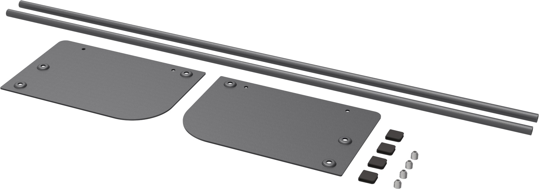 Подставка для обуви Конеро W 1020 мм цвет ЧЕРНЫЙ Kessebohmer | официальный магазин