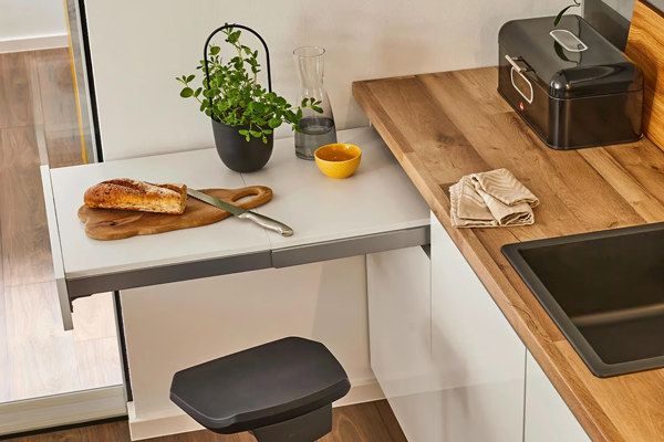 Стол Top Flex - выдвижная рабочая поверхность от Kesseböhmer Kessebohmer в Кемерове Стол Top Flex - выдвижная рабочая поверхность от Kesseböhmer Kessebohmer в Кемерове