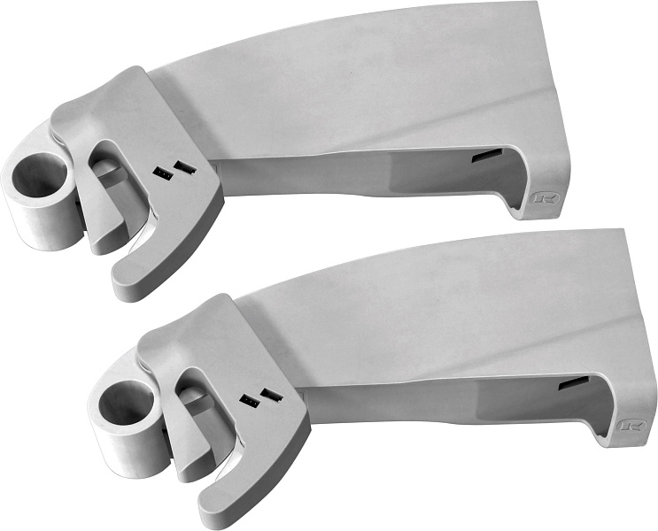 Амортизатор полки правый 1 уп (2 шт), Леманс, цвет СЕРЫЙ