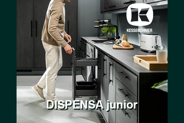 Как решить проблему нехватки места на кухне - поможет DISPENSA junior slim от Kesseböhmer Kessebohmer в Кемерове Как решить проблему нехватки места на кухне - поможет DISPENSA junior slim от Kesseböhmer Kessebohmer в Кемерове