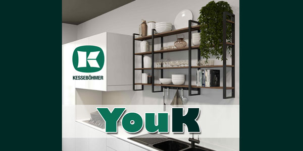 Стеллажное хранение с системой YouK Kessebohmer в Кемерове