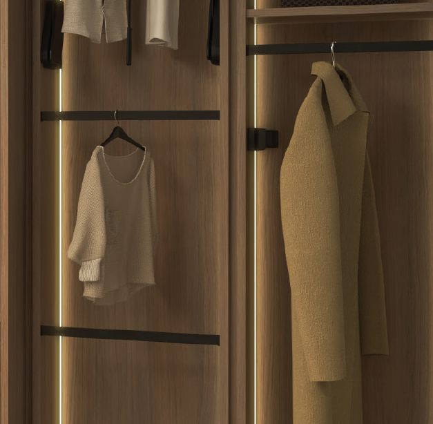 Штанга для одежды CONERO Конеро Kessebohmer | официальный магазин