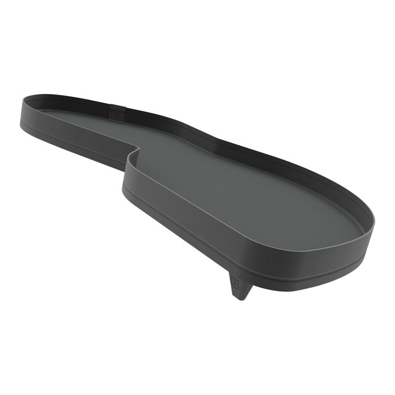 Комплект полок левый, Леманс 400 мм, Арена ПЬЮР, 2 полки + рычаги, цвет АНТРАЦИТ Kessebohmer | официальный магазин