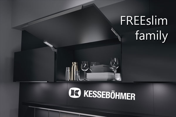 Новое семейство подъемных механизмов Kesseböhmer FREEslim Kessebohmer в Кемерове Новое семейство подъемных механизмов Kesseböhmer FREEslim Kessebohmer в Кемерове