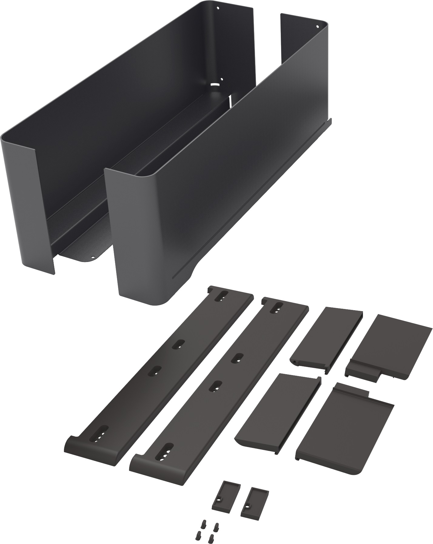 Полка внутренняя выдвижная 450 мм Конеро H 168 без дна, передней и задней стенок Kessebohmer | официальный магазин